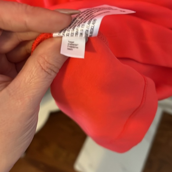 a new day Red Asymmetrical Ruffled Cocktail Dress - Picture 8 of 8